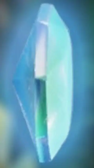 ai character: Blue Gem background