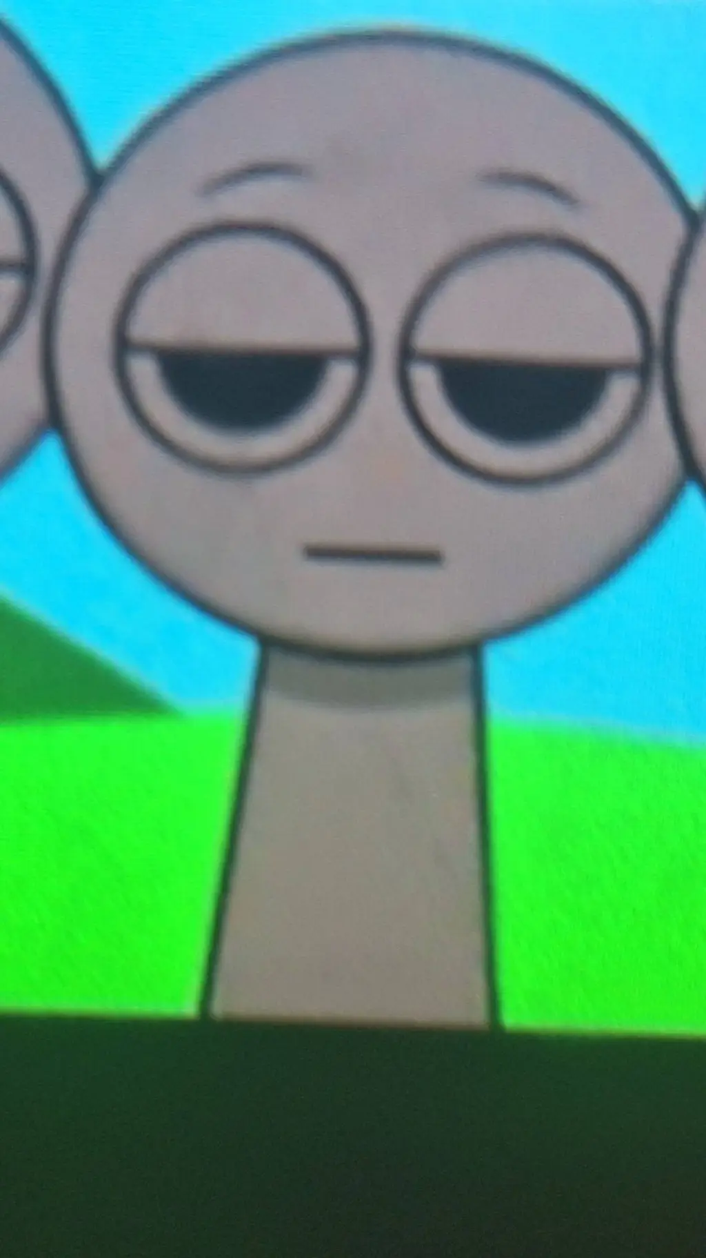 ai character: sprunki  background