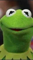 ai character: Kermit the frog background