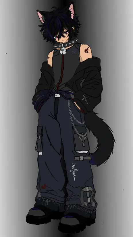 ai character: Mafie  background