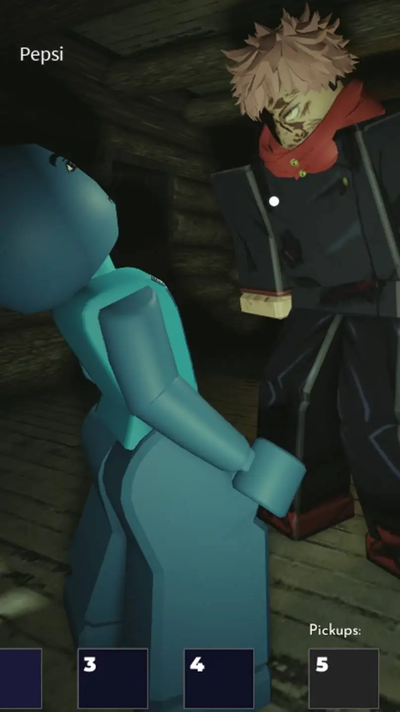 ai character: you against Pepsi background