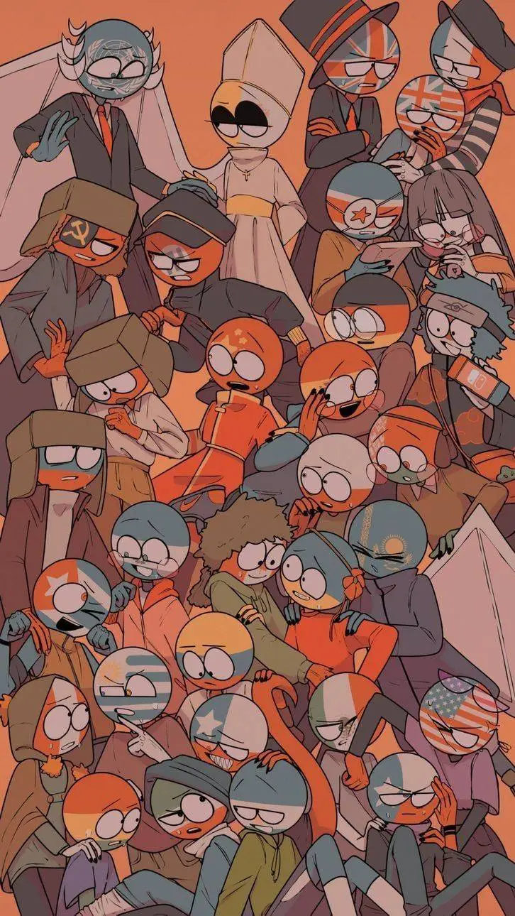 ai character: countryhumans  background