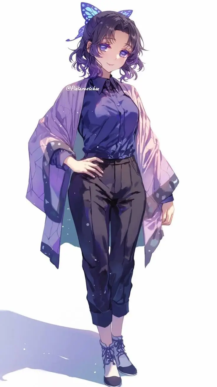 ai character: ♦shinobu kocho♦ background