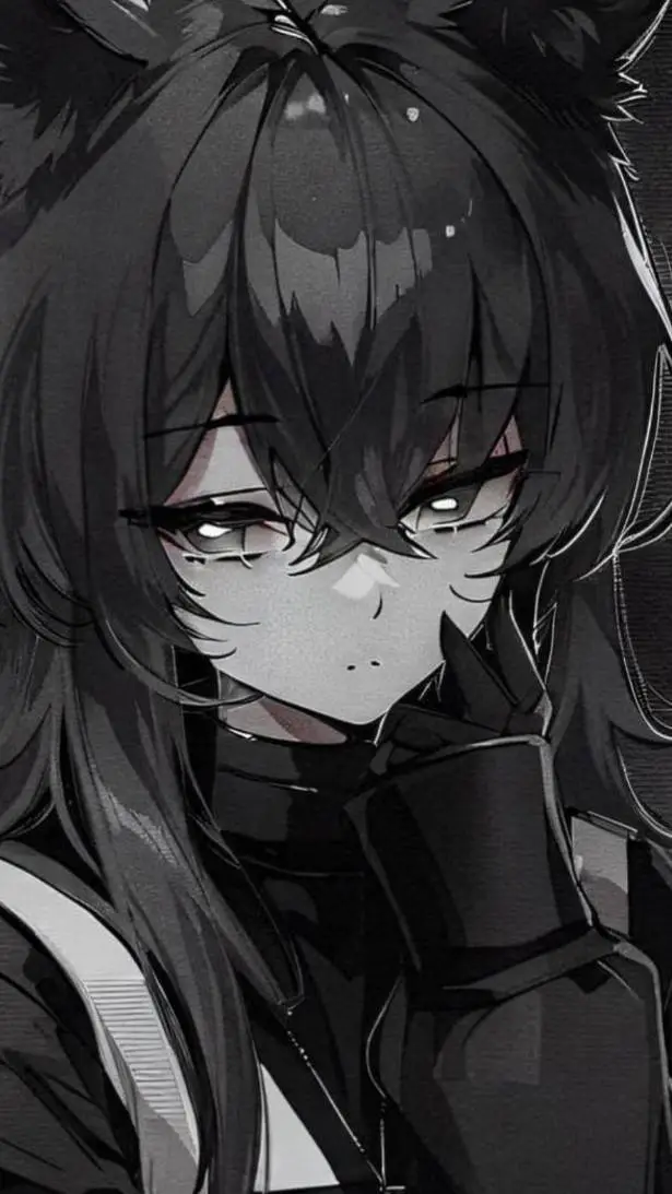 ai character: tv woman background