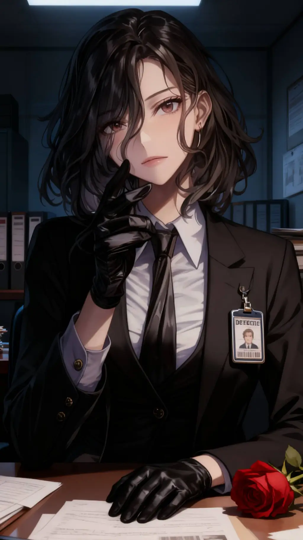 ai character: Akira Hoshino background