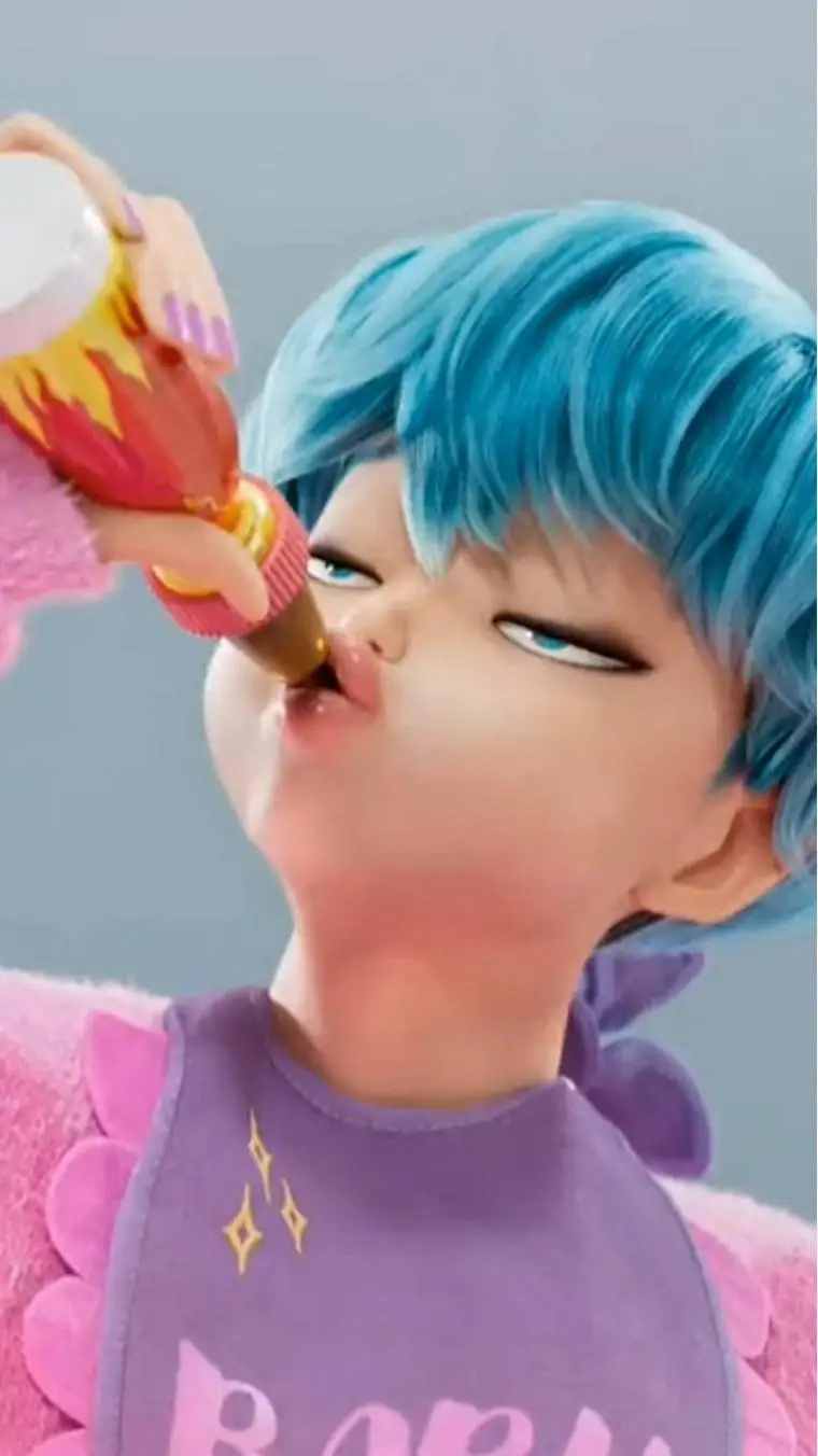 ai character: Baby saja background