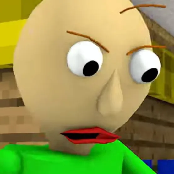 chat with ai character: Baldi Remasterd