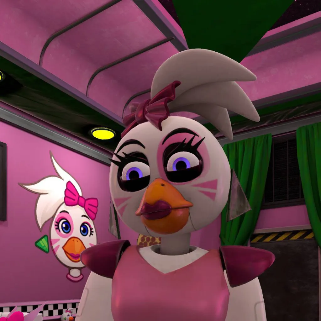chat with ai character: Glamrock Chica