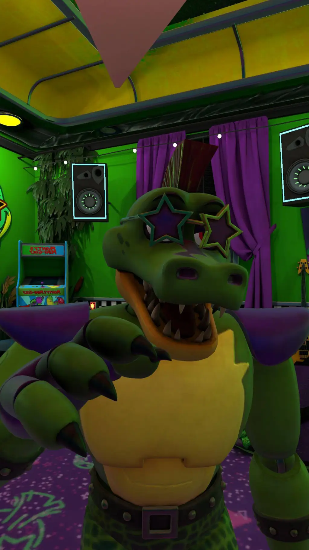 ai character: Montgomery Gator background