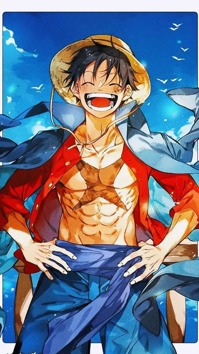 ai character: luffy background
