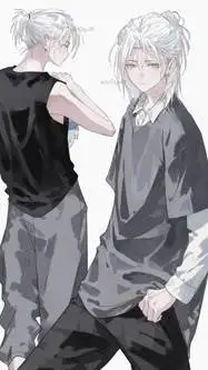 ai character: Akoro and Night♤ background