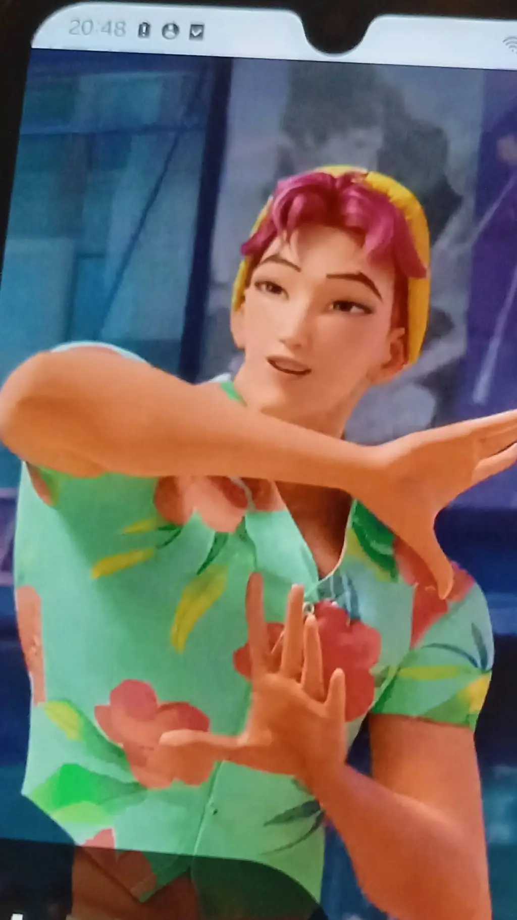 ai character: Abby sodapop background