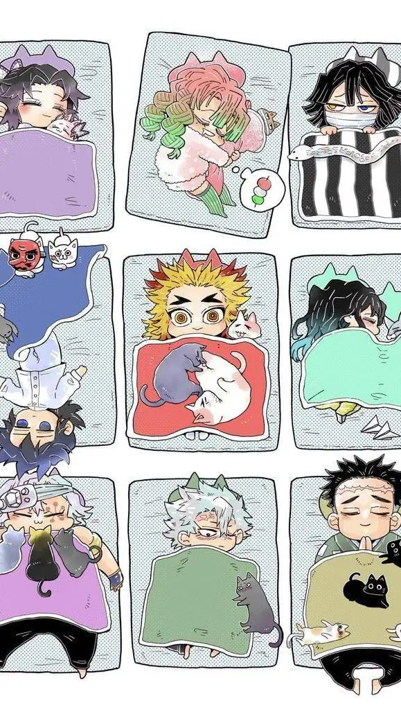 ai character: Kny x Soirée 😴 background