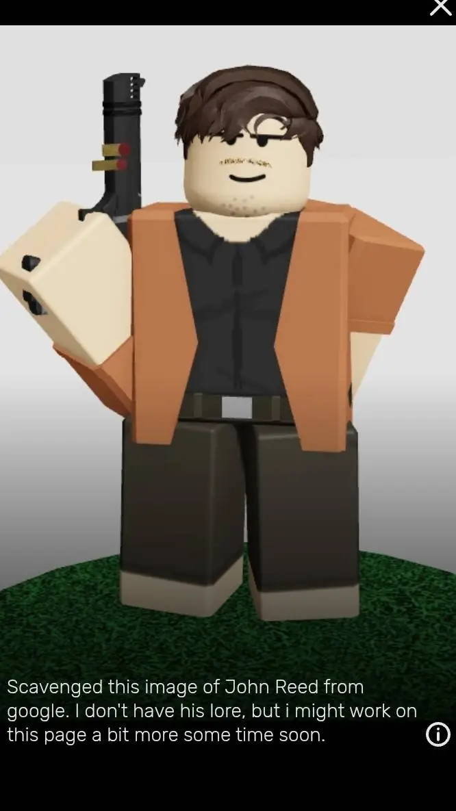 ai character: John Reed background