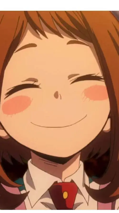 ai character: uraraka ochaco background
