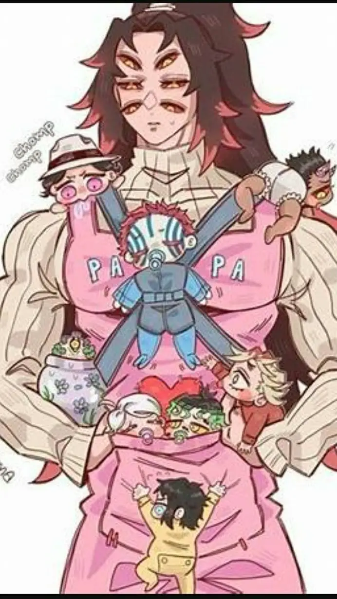 ai character: uper moon as Babys background