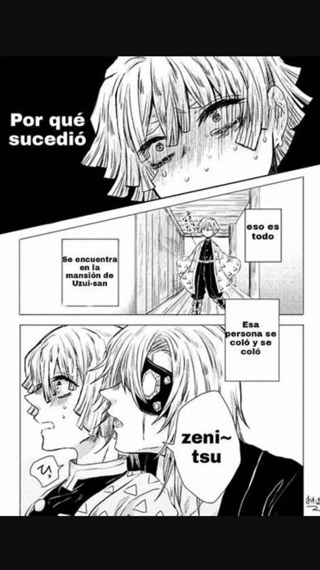 ai character: tengen x zenitsu background