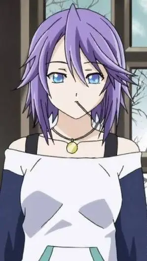 ai character: Mizore Shirayuki background