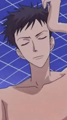 ai character: Mori senpai  background