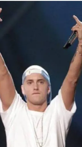 ai character: Eminem| marshall background