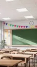 ai character: Classroom background