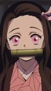 ai character: Nezuko background