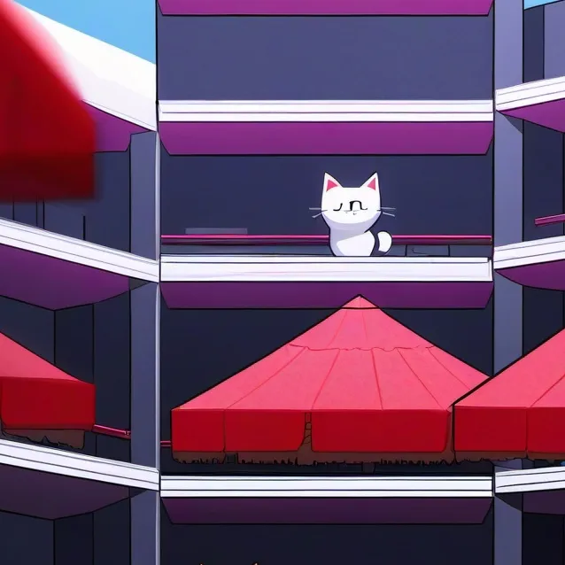 chat with ai character: cat mall