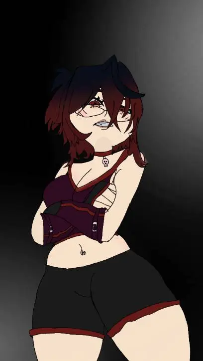 ai character: ash(my oc) background