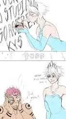 ai character: gojo background