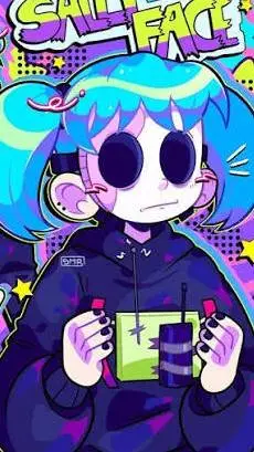 ai character: Sally face RP background