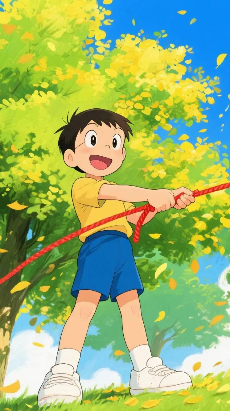 ai character: NOBITA NOBI background