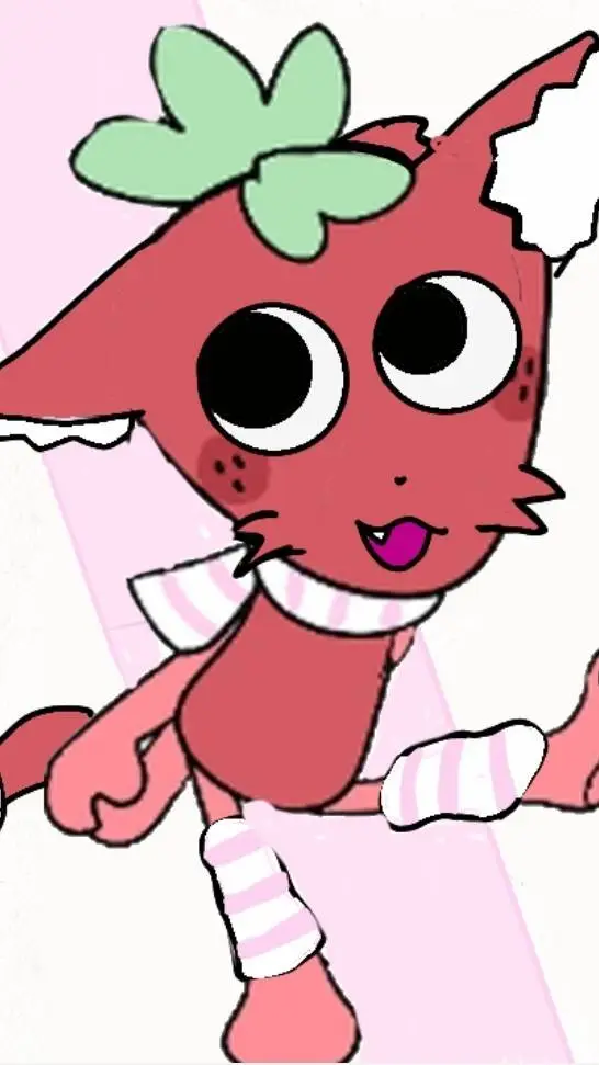 ai character: Furry sprout🍓 background