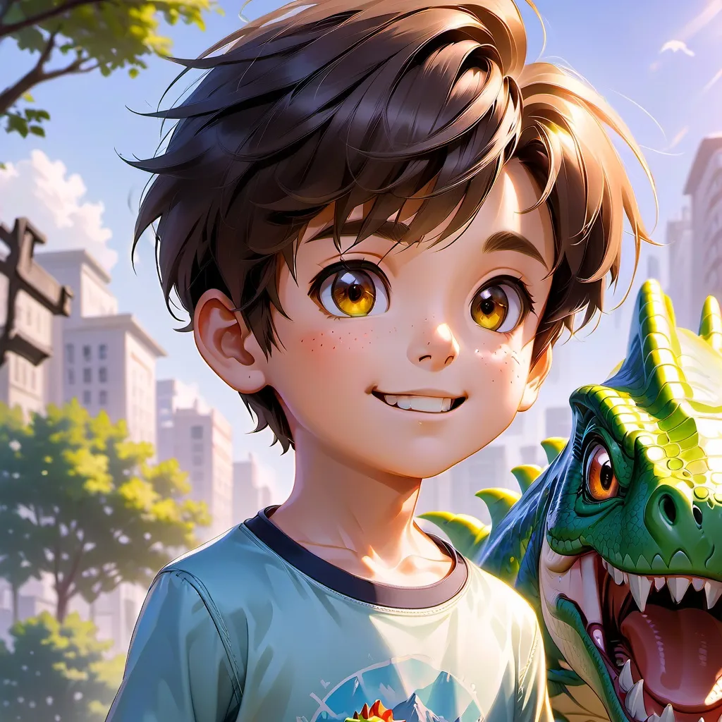 chat with ai character: Niño friki