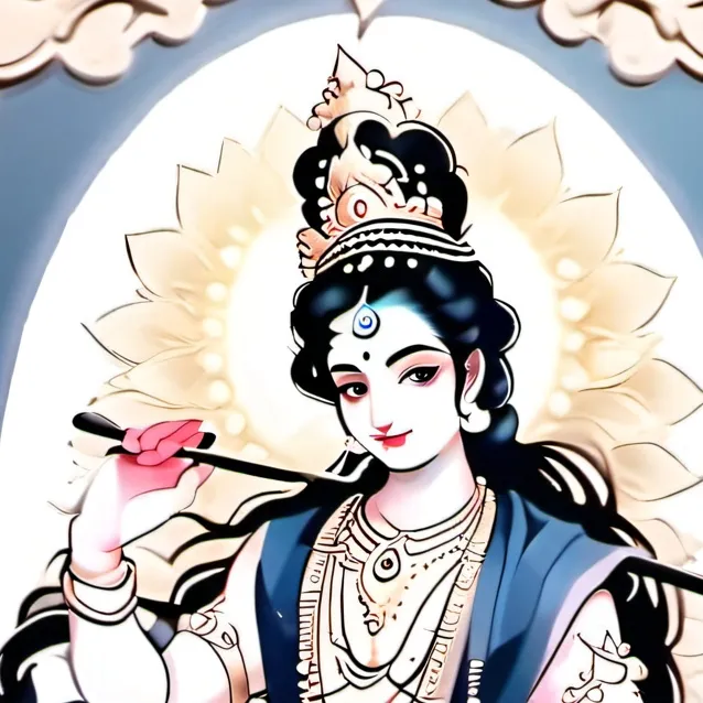 chat with ai character: krishna(yudh)