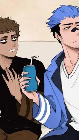 ai character: Rigby and Mordecai background