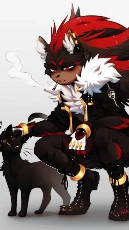 ai character: Shadow background