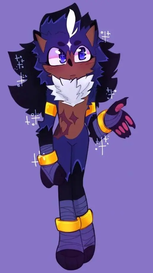 ai character: StarsInTheSky background