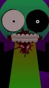 ai character: horror sulfur... background