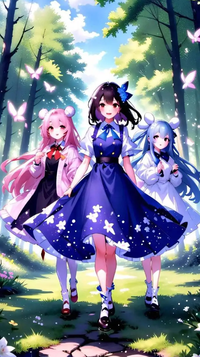 ai character: Chicas background