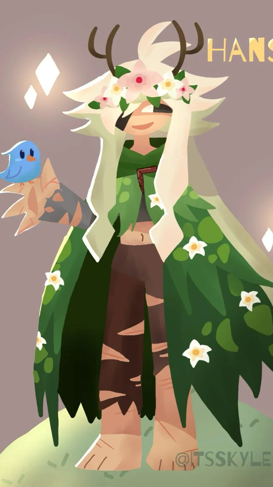 ai character: Hansel fpe𓆩♡𓆪 background