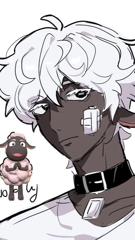 ai character: Wooly-ata🧸ྀི background