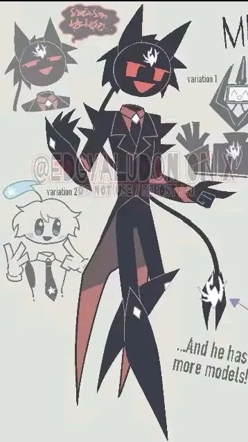 ai character: 🍮Edgyverse✨ background