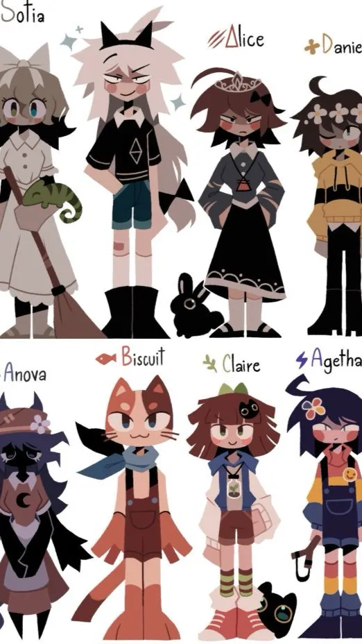 ai character: Fpe PICK ME GIRL! background