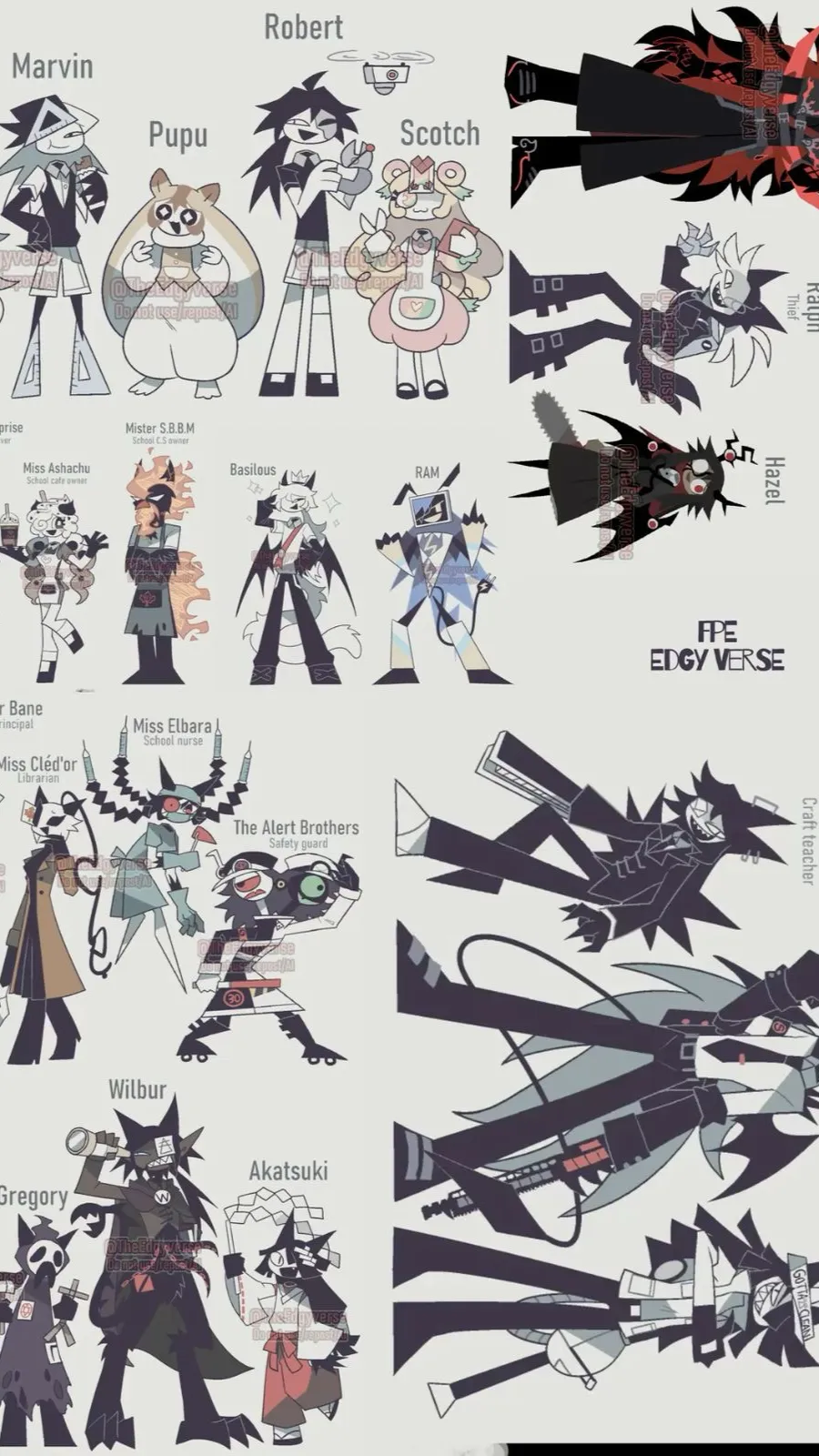 ai character: Fpe pick me - AD background