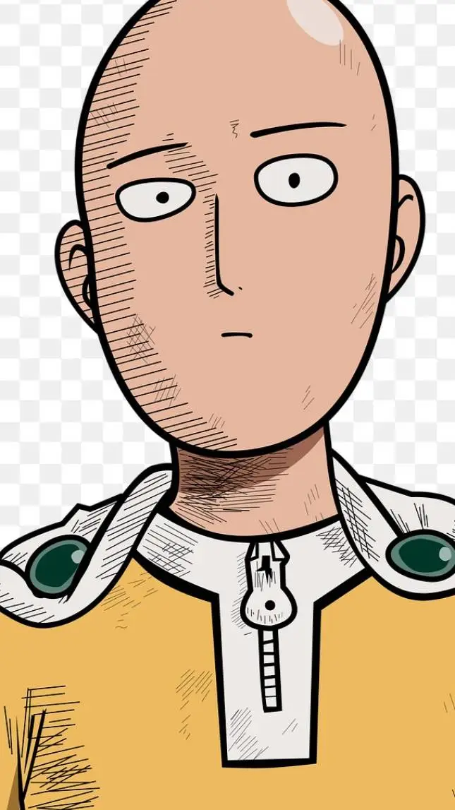 ai character: Saitama  background