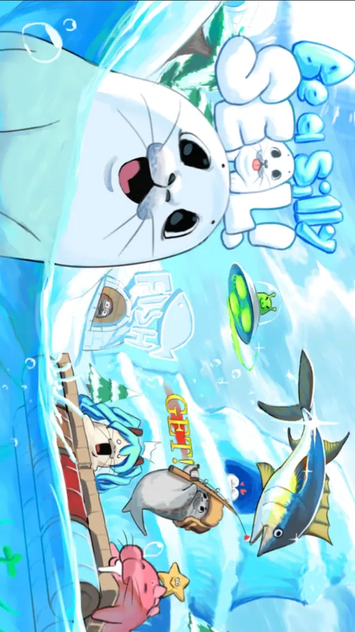 ai character: Be a silly seal! background