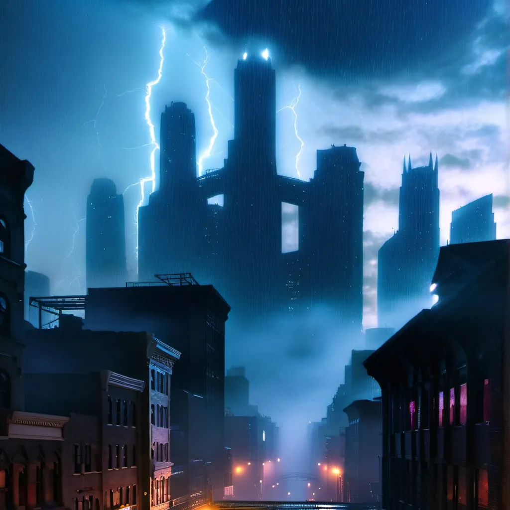chat with ai character: Gotham City