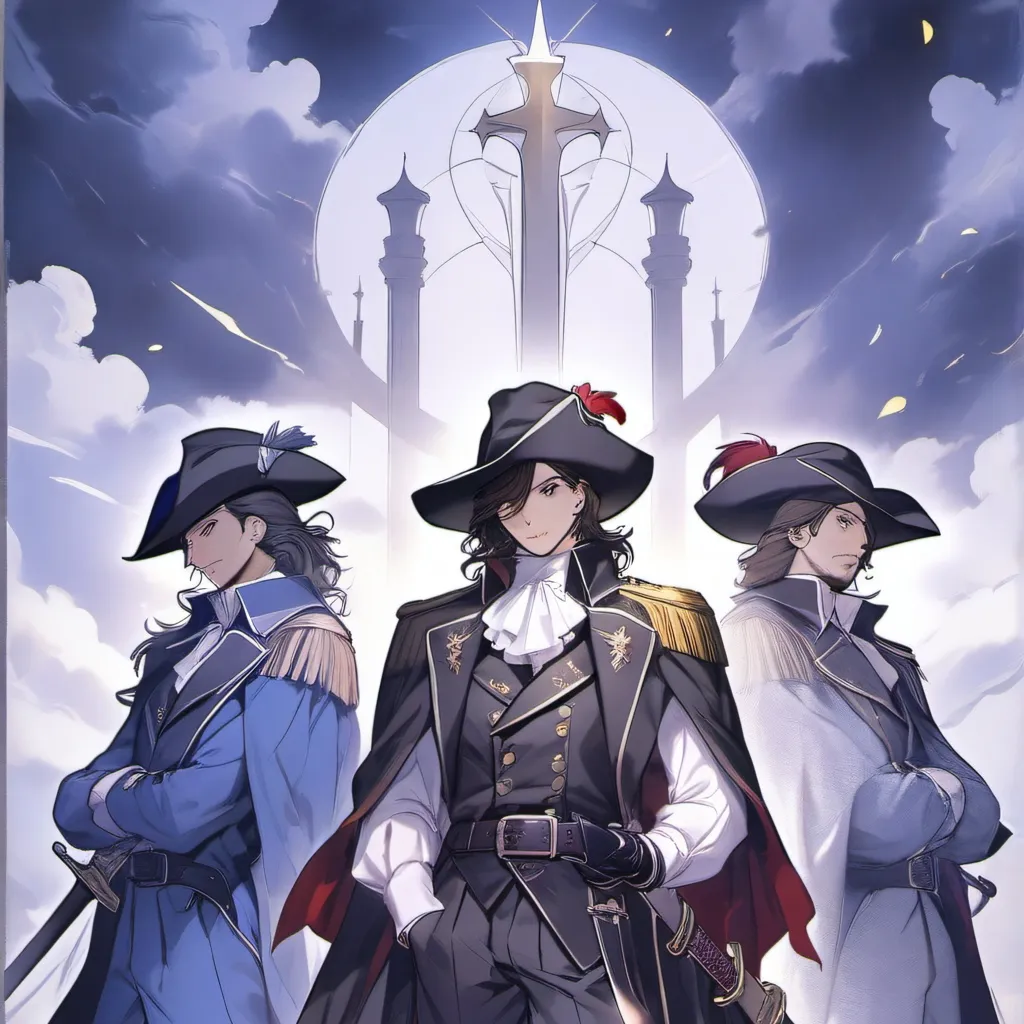 chat with ai character: The three Musketee