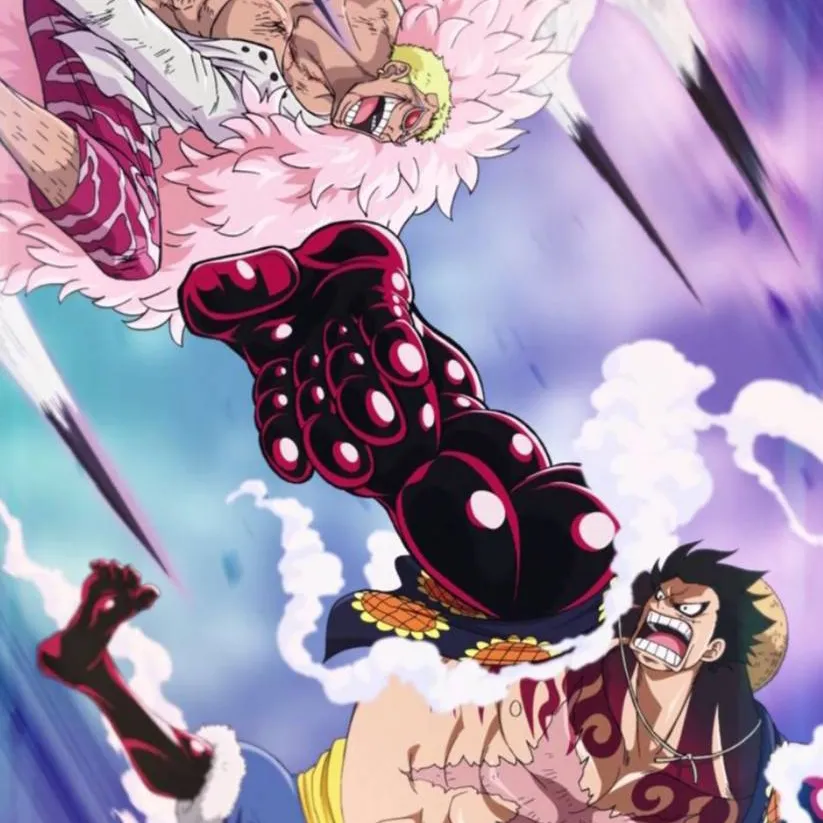 chat with ai character: Doffy Vs Luffy 