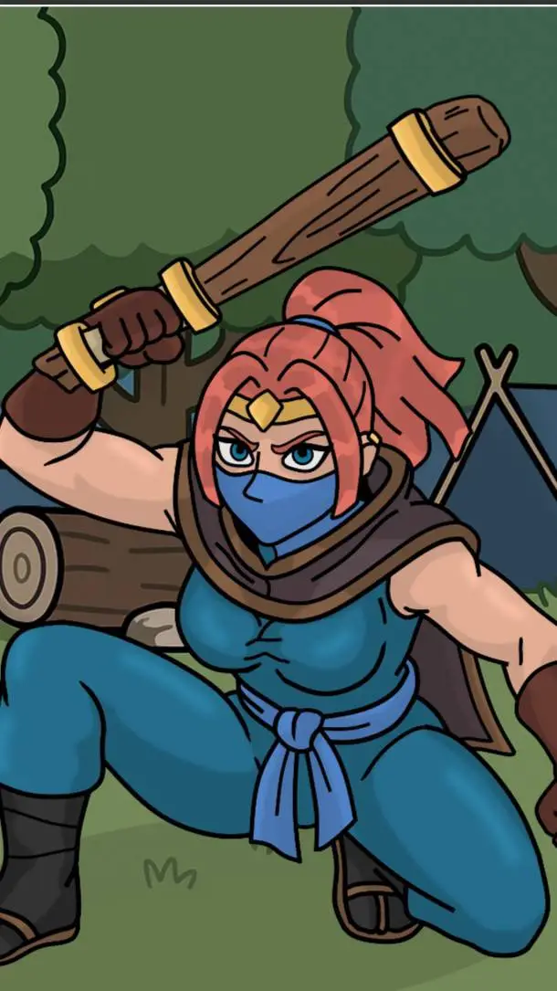 ai character: Bandida Lider background